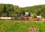 BNSF 5243 and CSX 4784